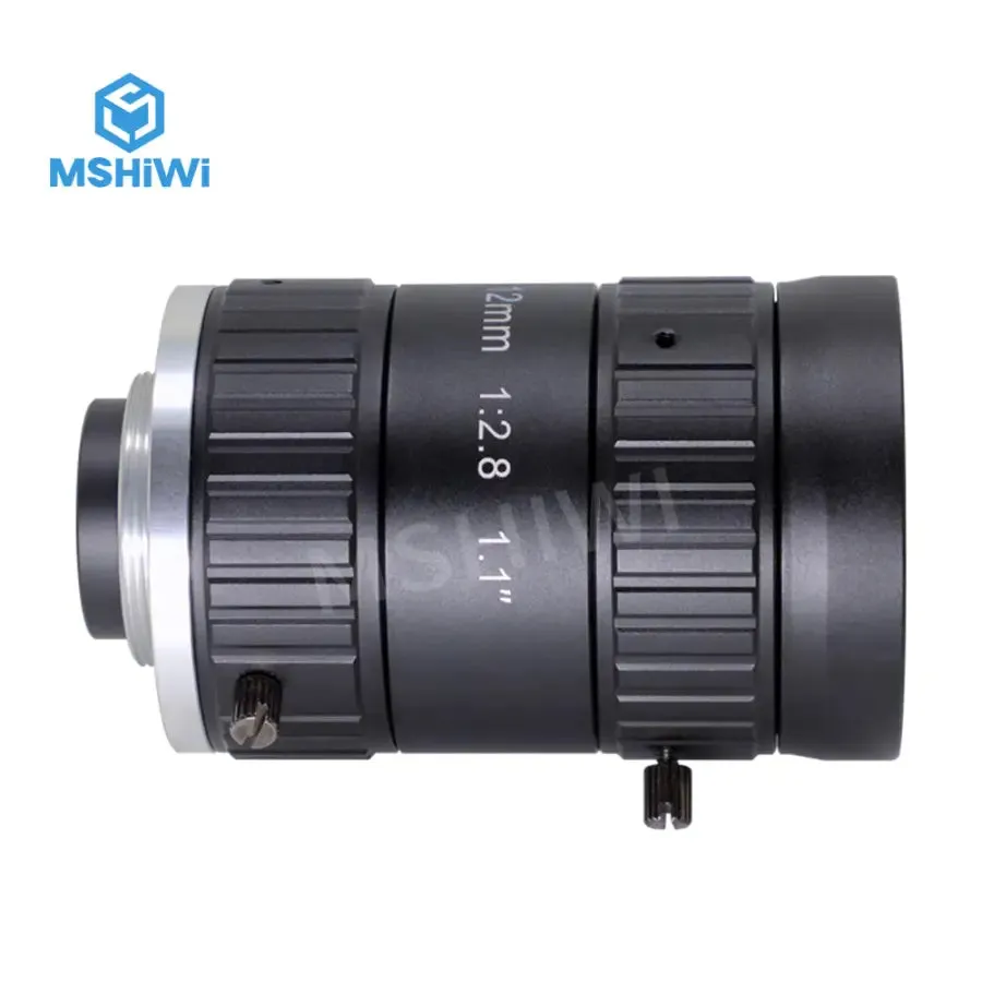 20MP 12mm-50mm Prime Lens C-mount F2.8 Aperture 1.1" Manual Iris Lenses