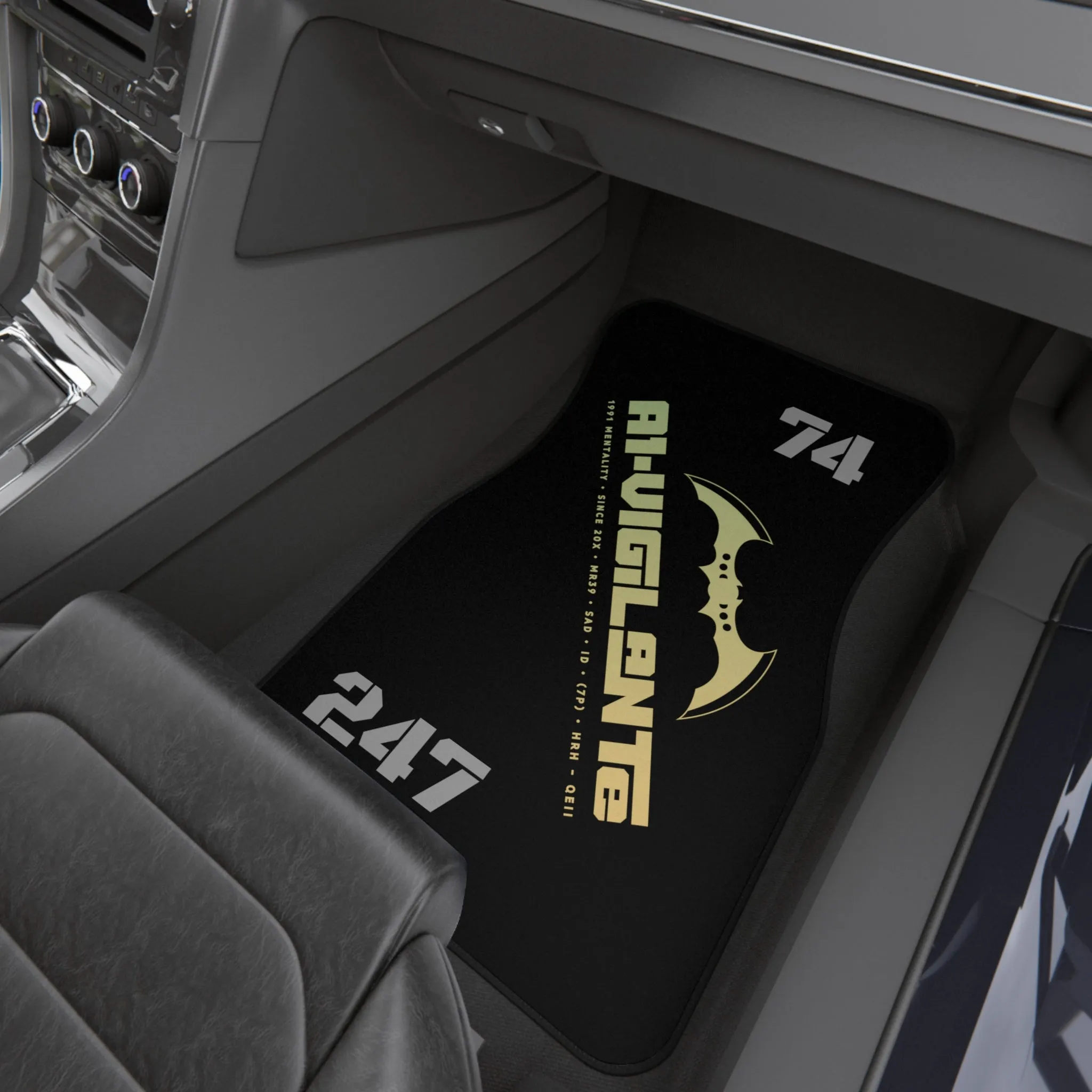 A1-Vigilante 74 Always ready 24/7 Car Mats (2x Front)