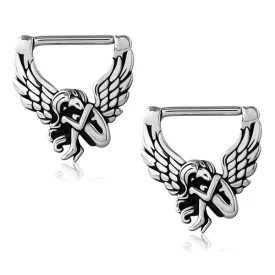 Angel Stainless Nipple Clickers