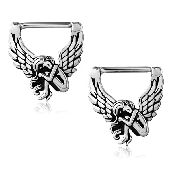Angel Stainless Nipple Clickers