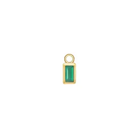 Baguette Bezel Charm