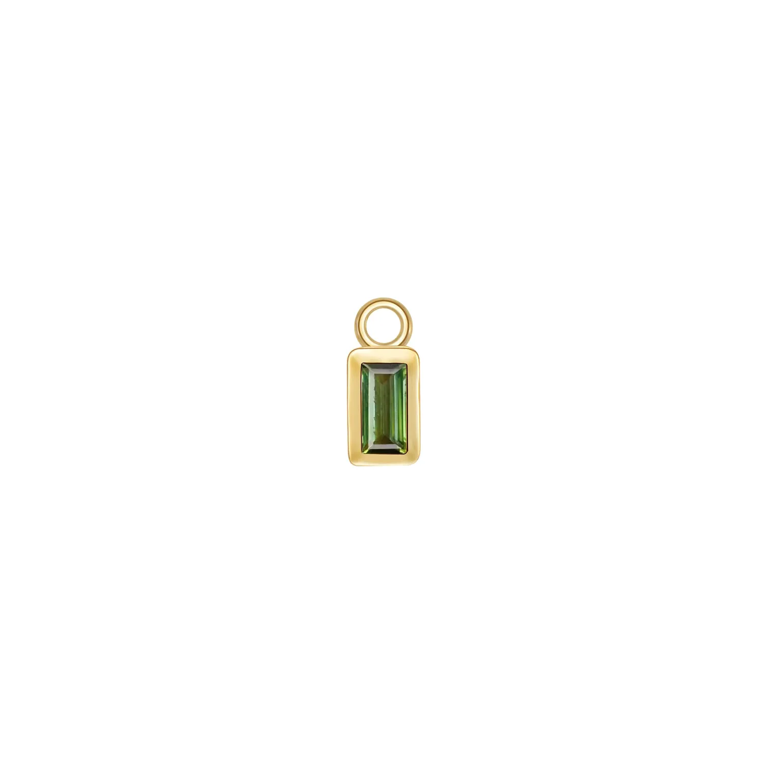Baguette Bezel Charm