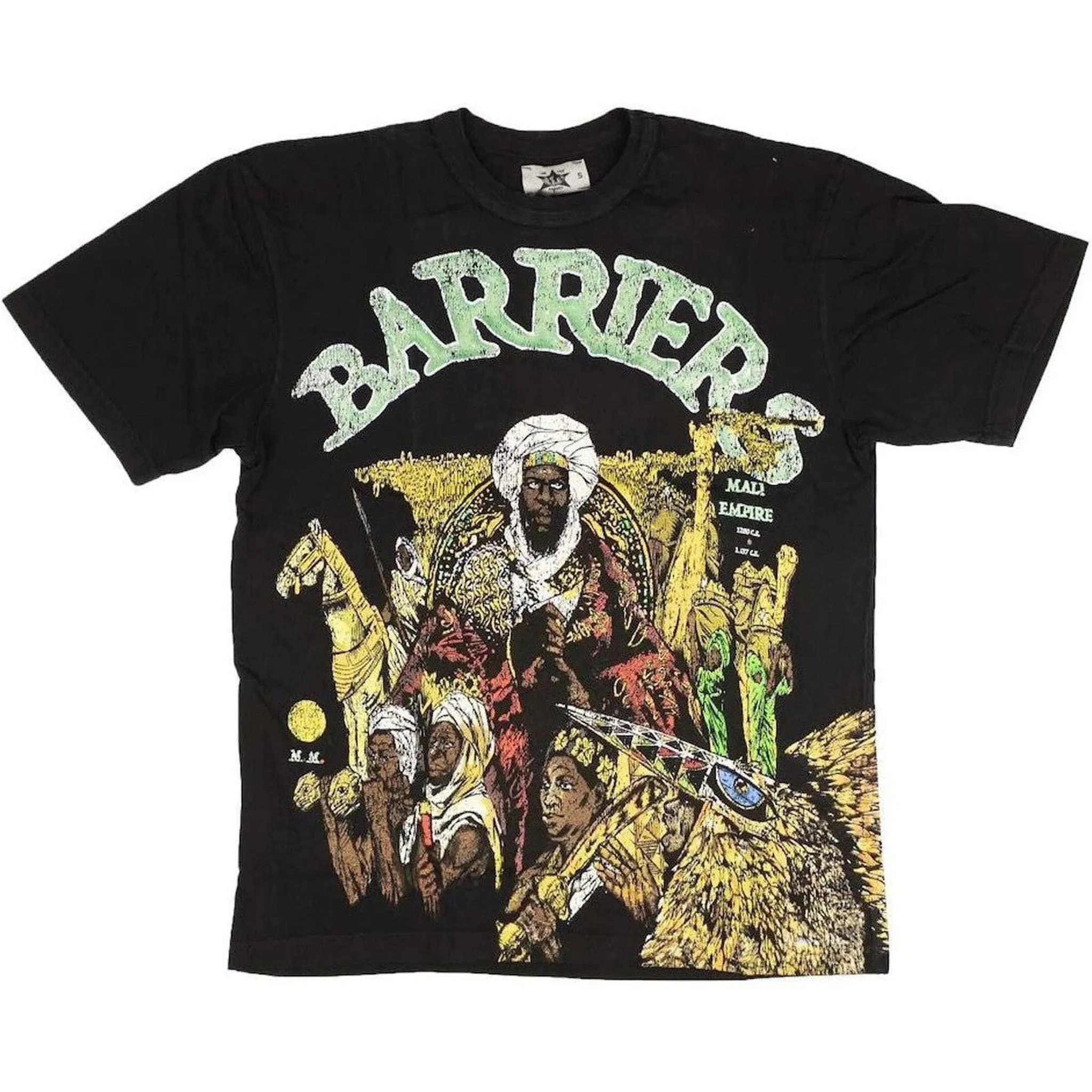 Barriers Mansa Musa T-shirt Black