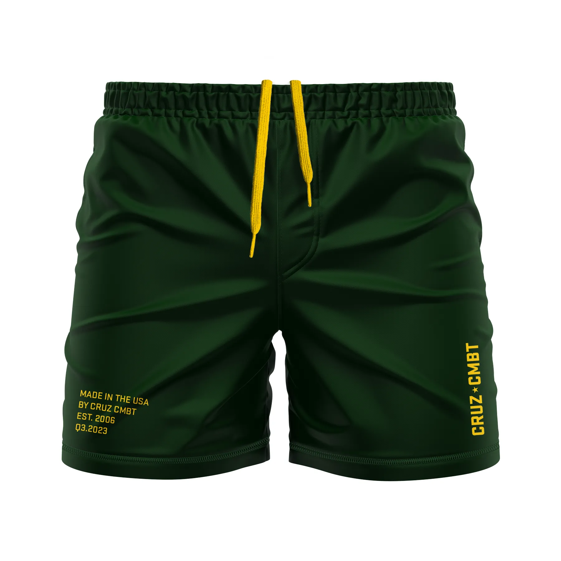 Base Collection men's FC shorts, hunter green/athl.gold