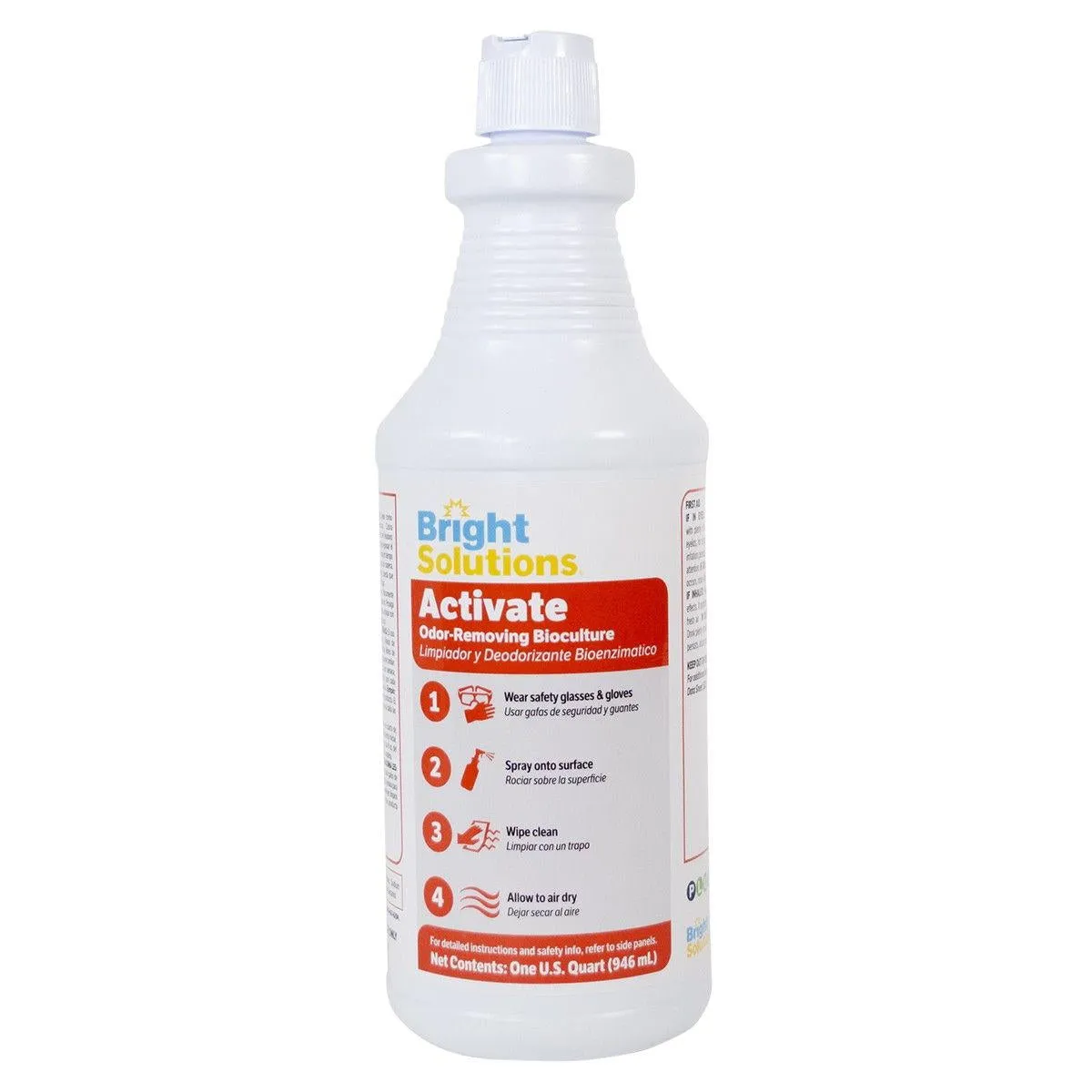 Bright Solutions® 'Activate' Odor-Removing Bioculture (32 oz Spray Bottles) - Case of 12