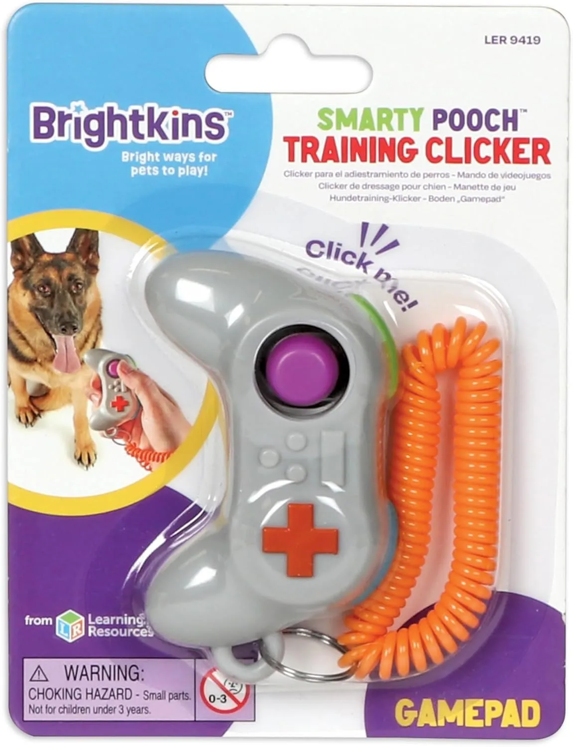 Brightkins Smarty Pooch! Training Clicker - Gamepad