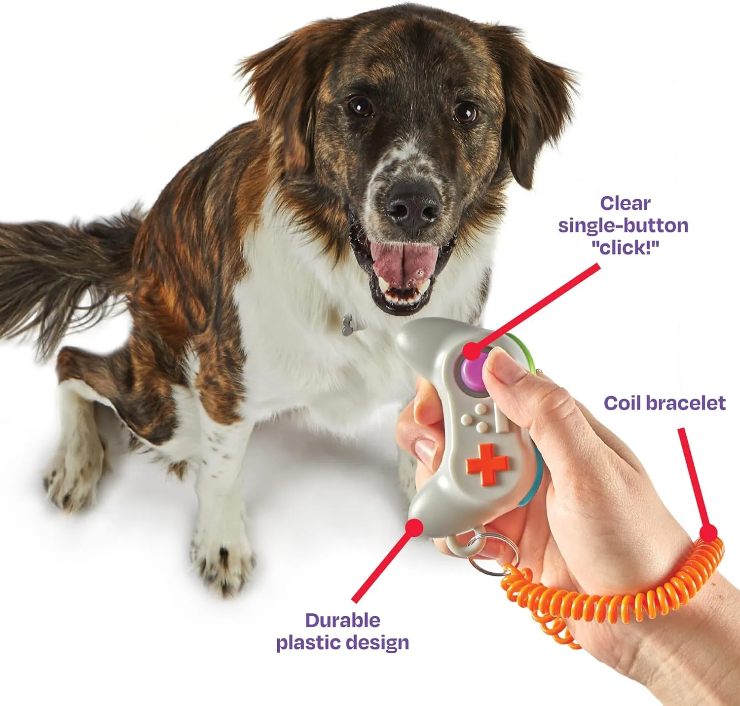 Brightkins Smarty Pooch! Training Clicker - Gamepad