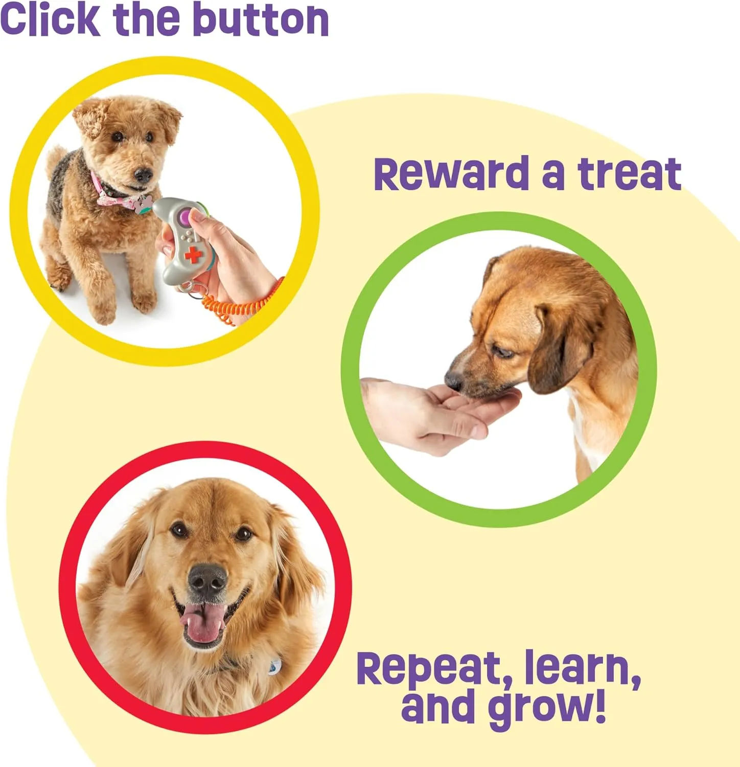 Brightkins Smarty Pooch! Training Clicker - Gamepad
