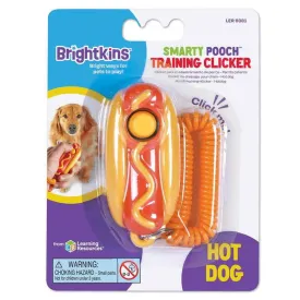 Brightkins Smarty Pooch Training Clicker-Hotdog