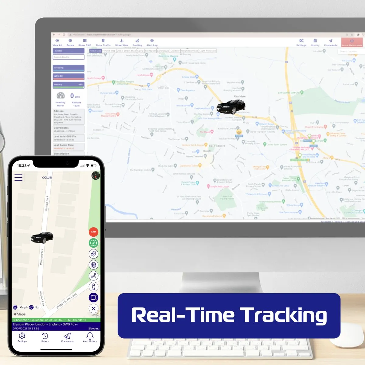CAT 2 Immobiliser   GPS Security Tracker
