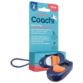 COA - Coachi Multi-Clicker - Navy with Orange Button