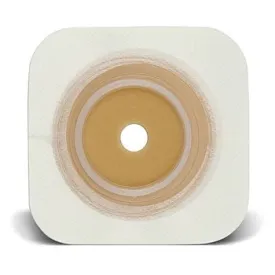 ConvaTec 413168 Natura 2-Piece Durahesive Skin Barrier, Cut-To-Fit, Durahesive, With Flexible Tape Collar Tan 70mm (2-3/4") Flange