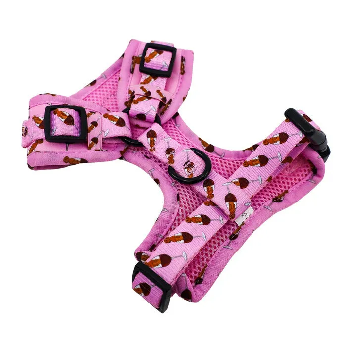 Dachshunds & Wine Adjustable Dog Harness
