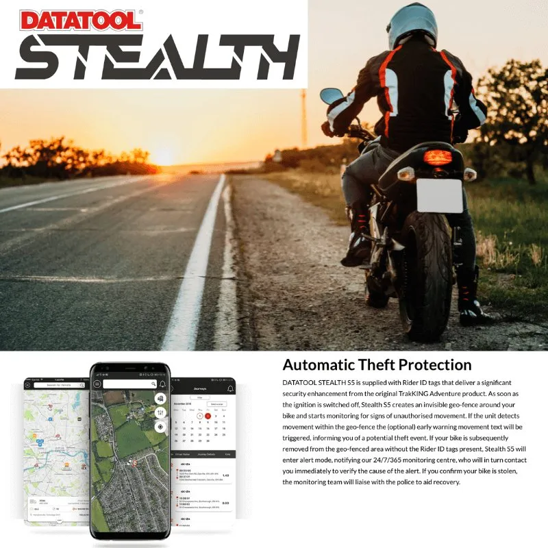 DataTool Stealth S5 Motorbike Tracker
