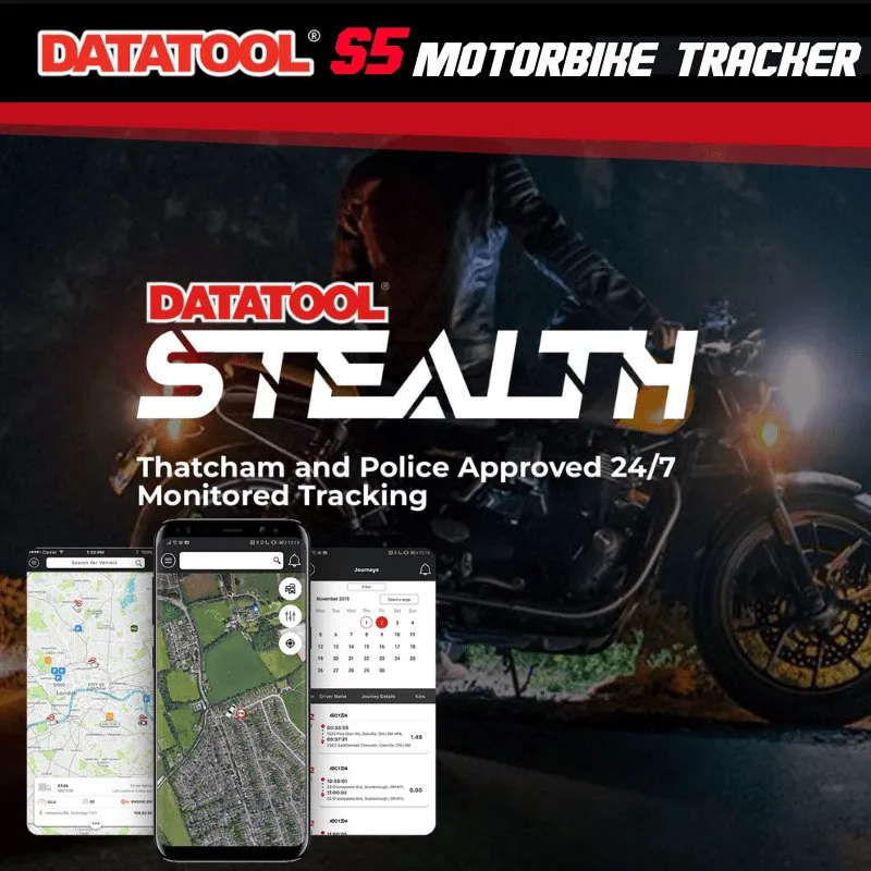 DataTool Stealth S5 Motorbike Tracker
