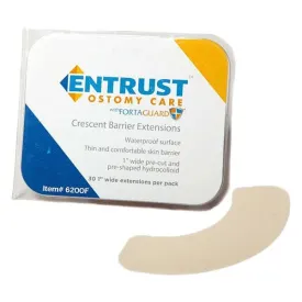 Fortis Entrust™ Crescent Barrier Extension, C Shaped, with FortaGuard™, 1" Wide