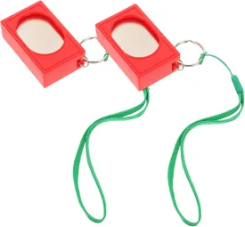Gatuida 2pcs Dog Training Clickers Stop Barking Device Behavioral Clicker for Puppies Dogs Tool