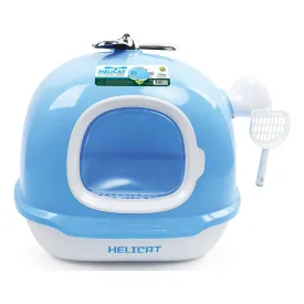 Helicat Cat Litter Box Blue