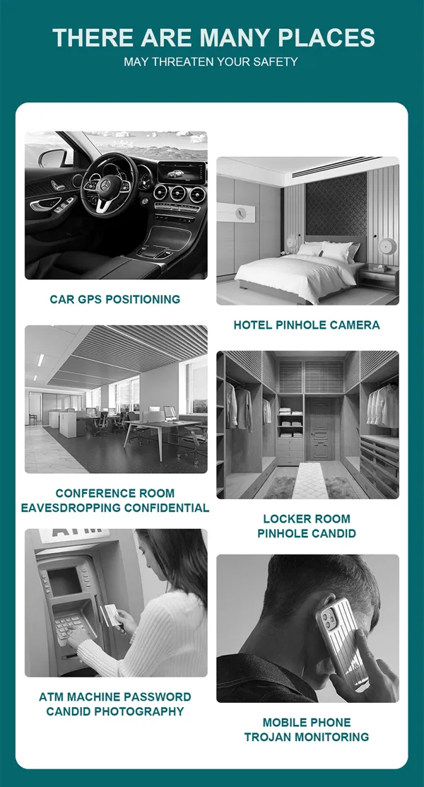Hidden Camera Detector Protect Your Privacy