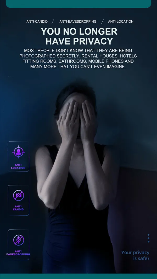 Hidden Camera Detector Protect Your Privacy