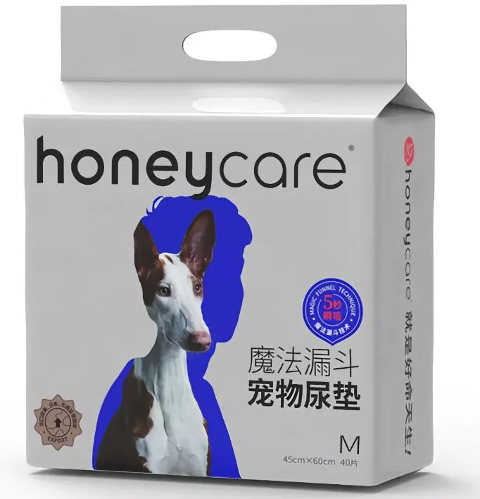 Honeycare Dog and Puppy Training Pads, Leak-proof 5-Layer