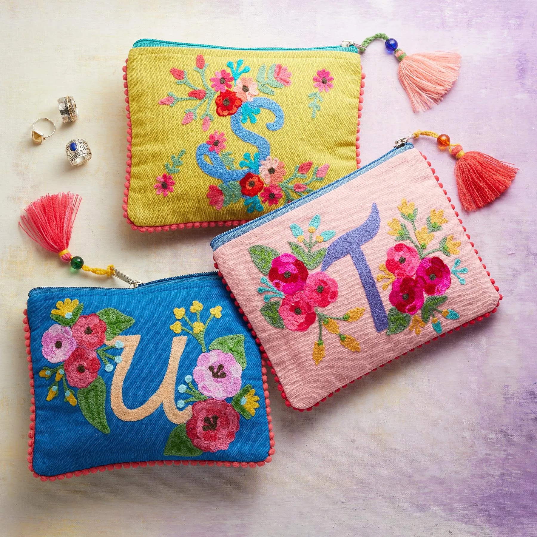 In Bloom Personalized Pouch