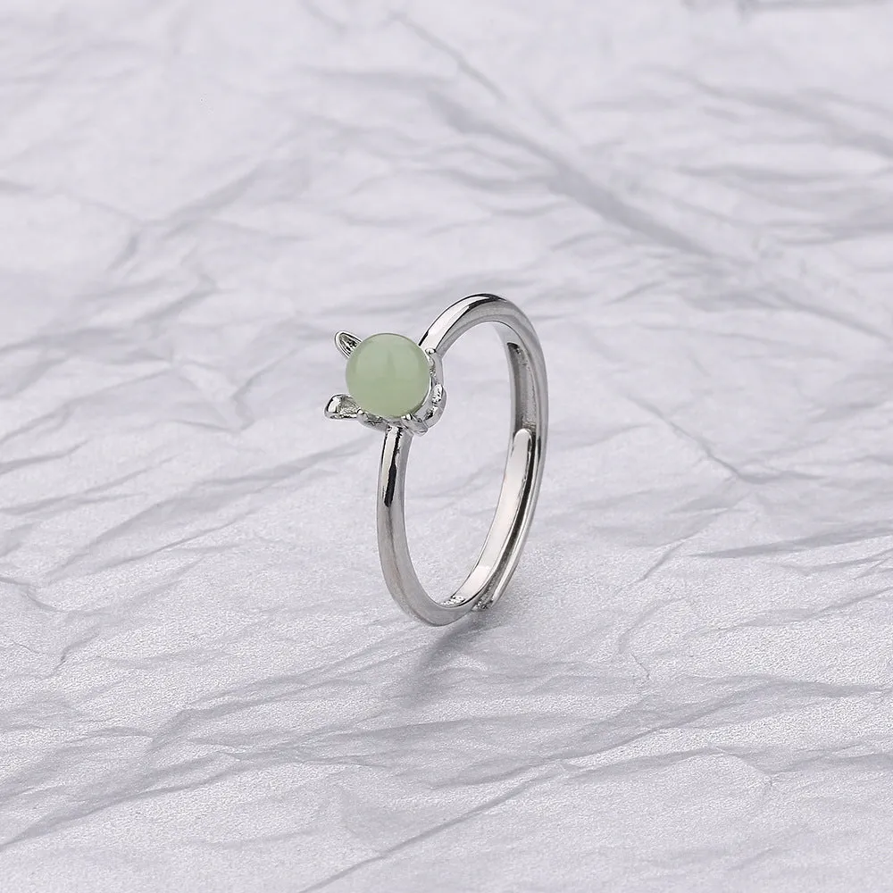 Index Finger Ring Female Cute Simple Chinese Zodiac Sign Of Rabbit