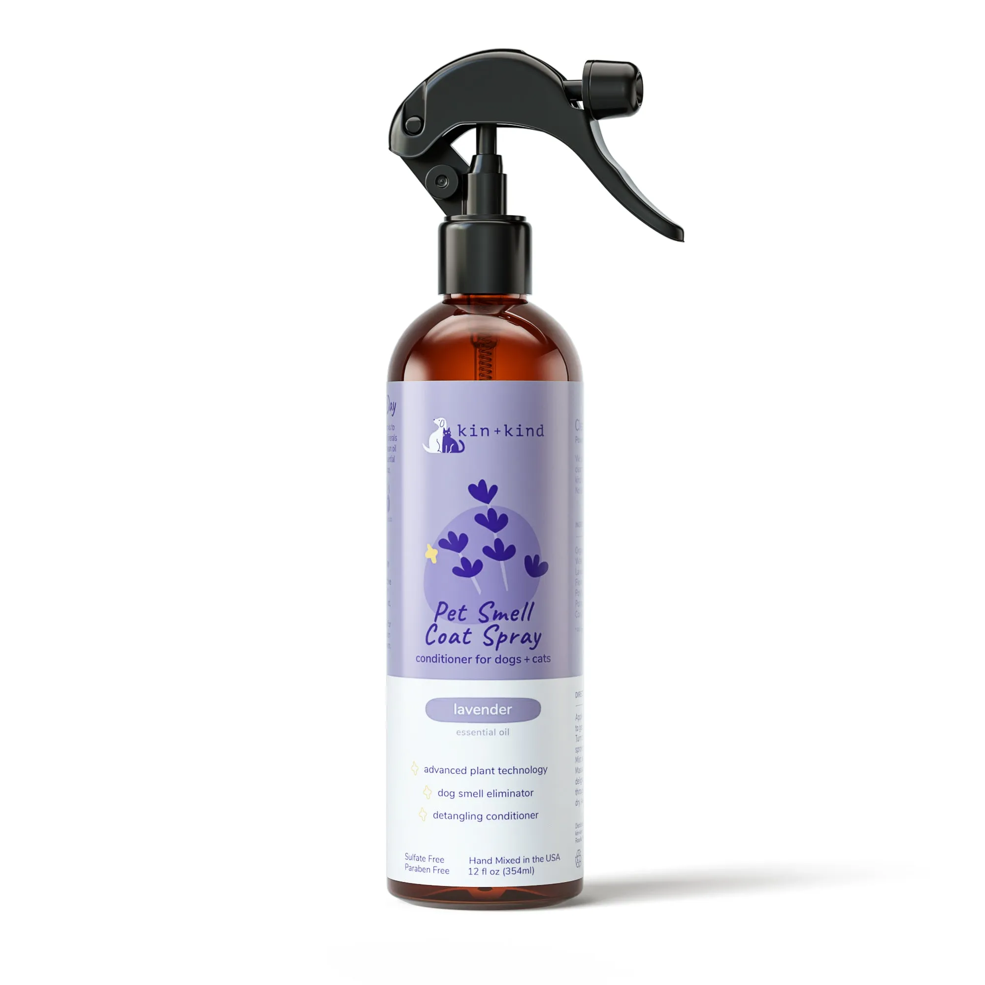 Lavender Natural Coat Spray for Dog & Cat