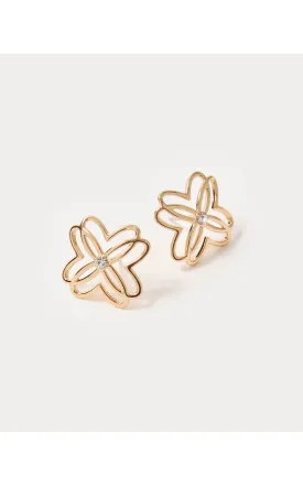Lilly Pulitzer Logo Stud Earrings