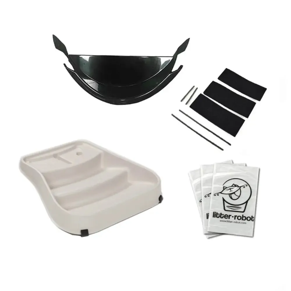 Litter-Robot III Accessories Kit: Fence   Ramp   Liners   Filters