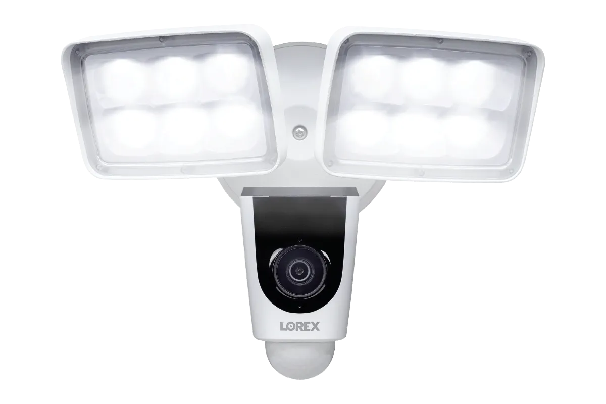 Lorex Smart Home Security Center with HD Video Doorbell and Wi-Fi Floodlight Camera (Use Lorex Home app for pairing instructions)