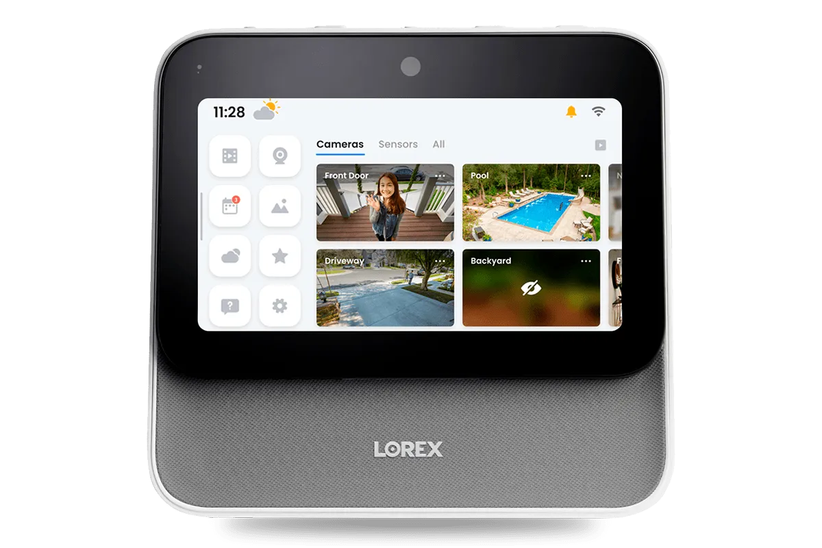Lorex Smart Home Security Center with HD Video Doorbell and Wi-Fi Floodlight Camera (Use Lorex Home app for pairing instructions)