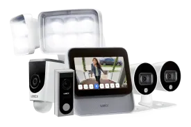 Lorex Smart Home Security Center with HD Video Doorbell and Wi-Fi Floodlight Camera (Use Lorex Home app for pairing instructions)