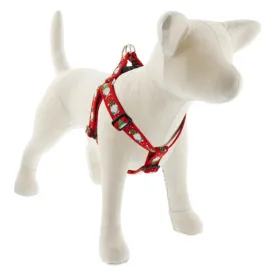 Lupine MicroBatch Step In Dog Harness 1" Wide 24"-38" Girth Size Gnomes