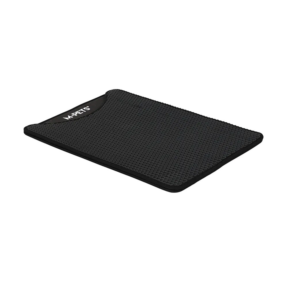 M-PETS Duplex Black Cat Litter Mat