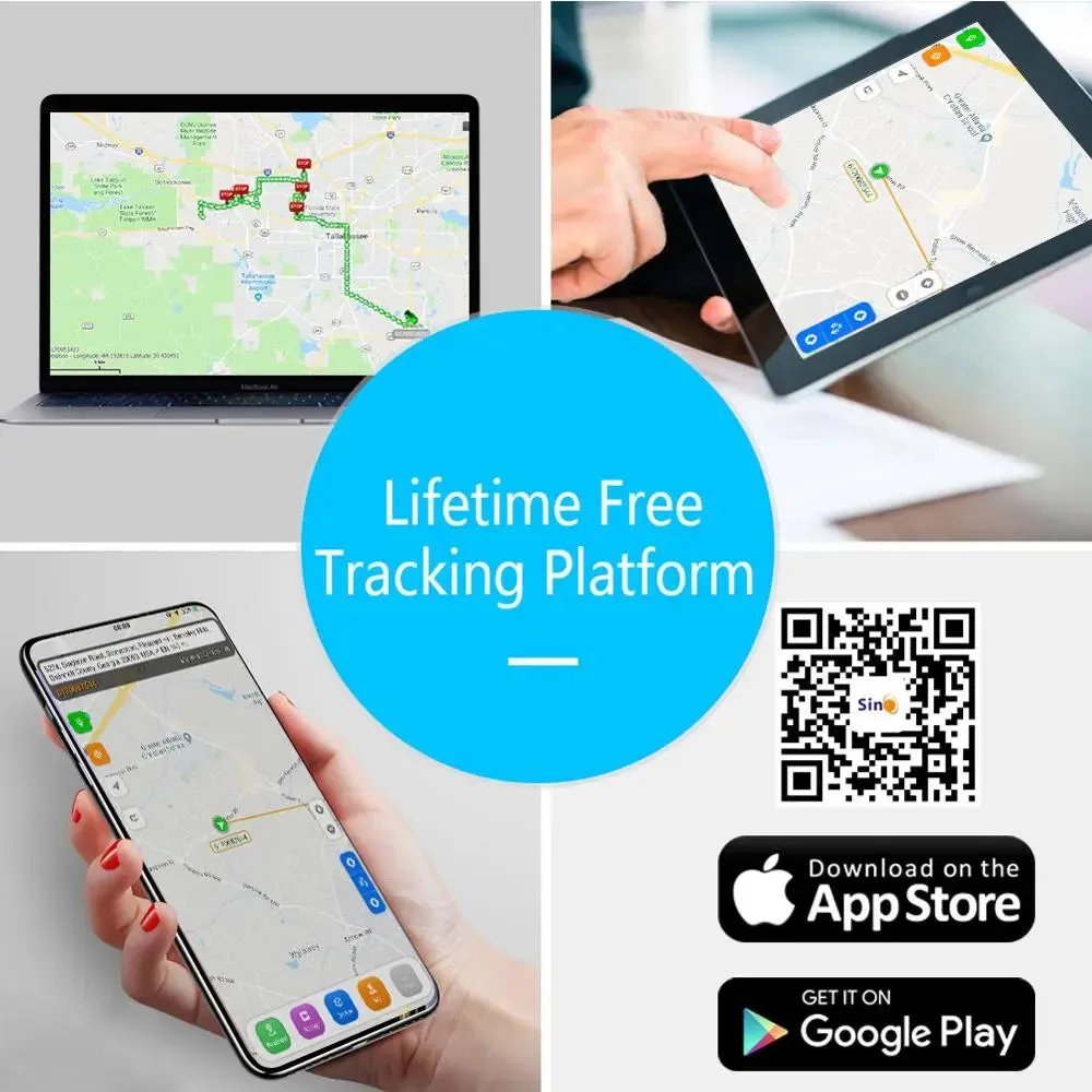 Mini GPS location tracker for pet (FREE App)