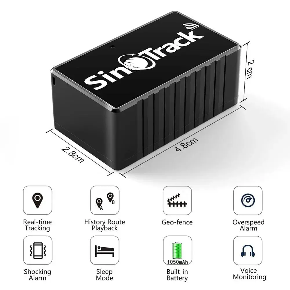 Mini GPS location tracker for pet (FREE App)