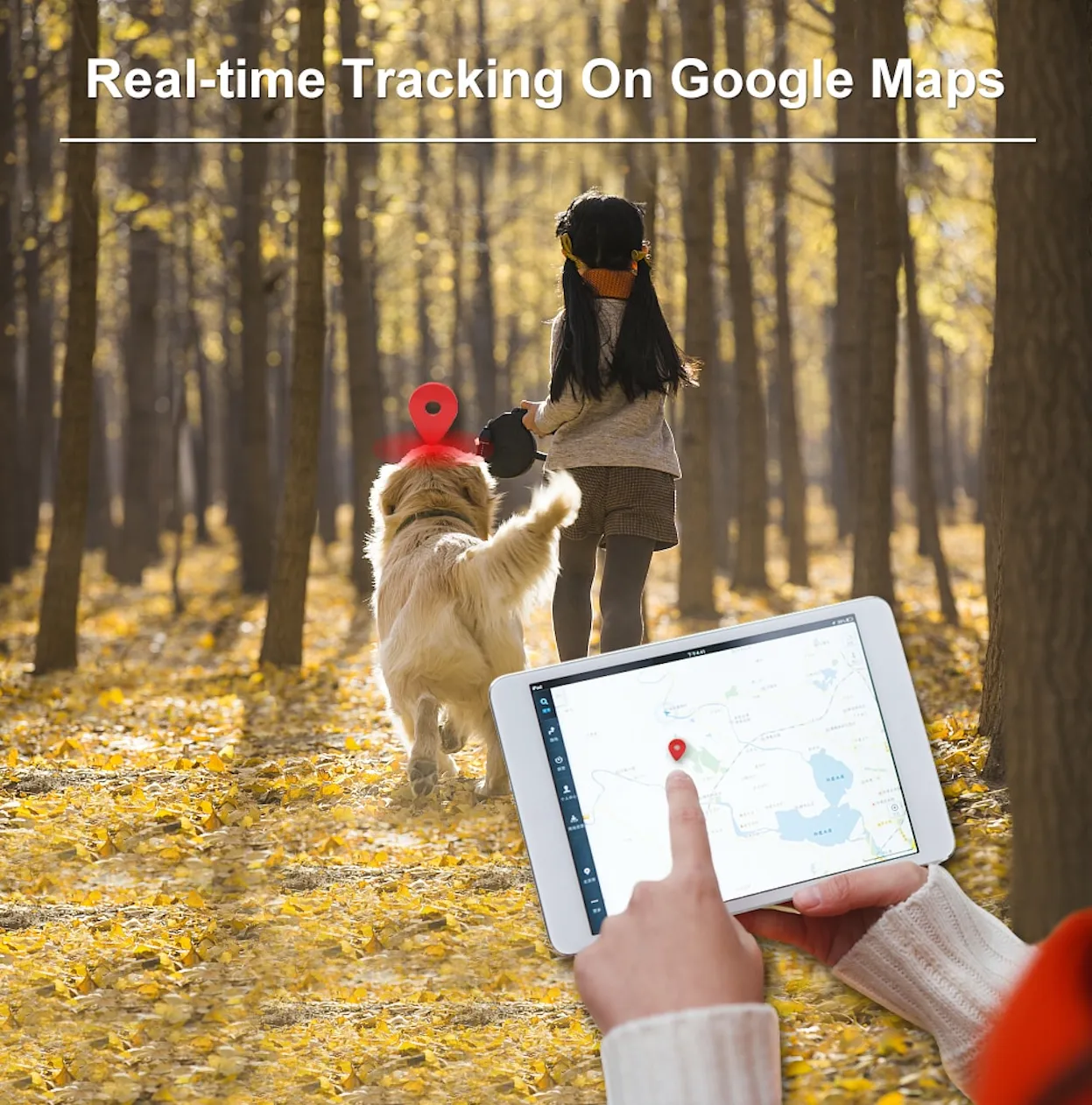 Mini GPS location tracker for pet (FREE App)