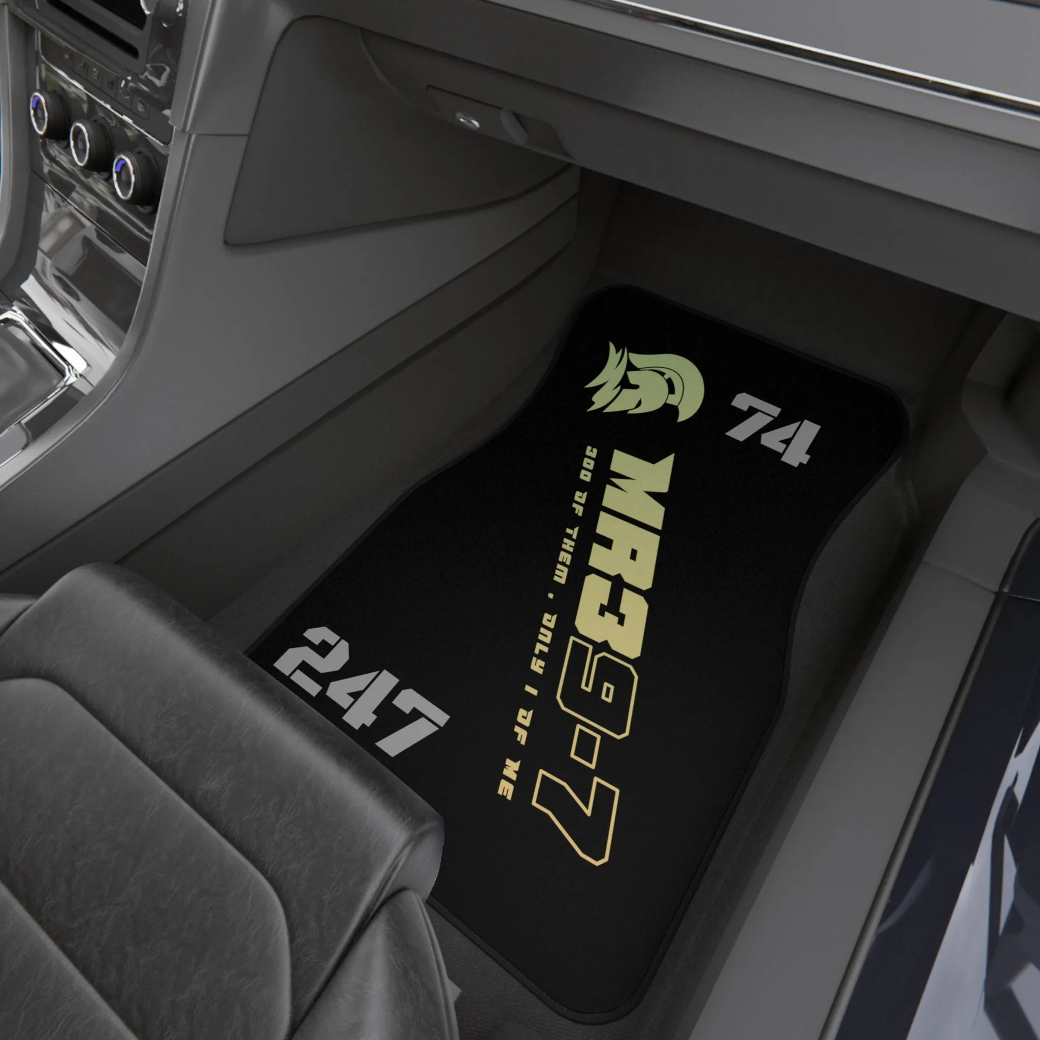 MR39s 74 Always ready 24/7 Car Mats (2x Front)