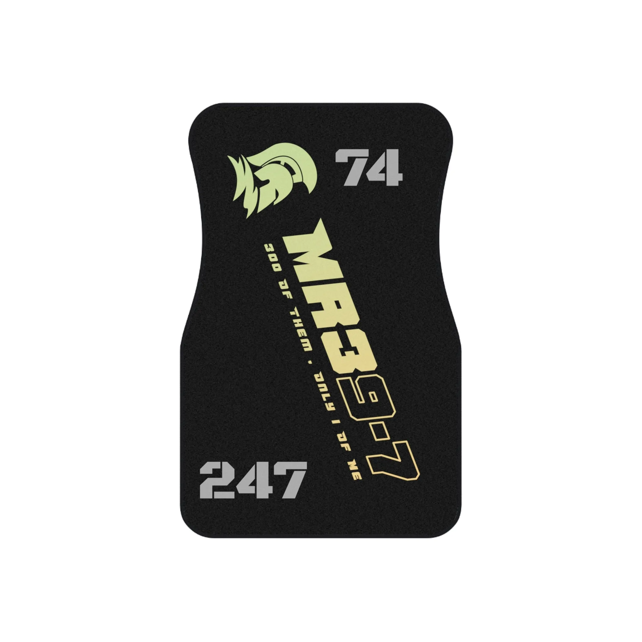 MR39s 74 Always ready 24/7 Car Mats (2x Front)