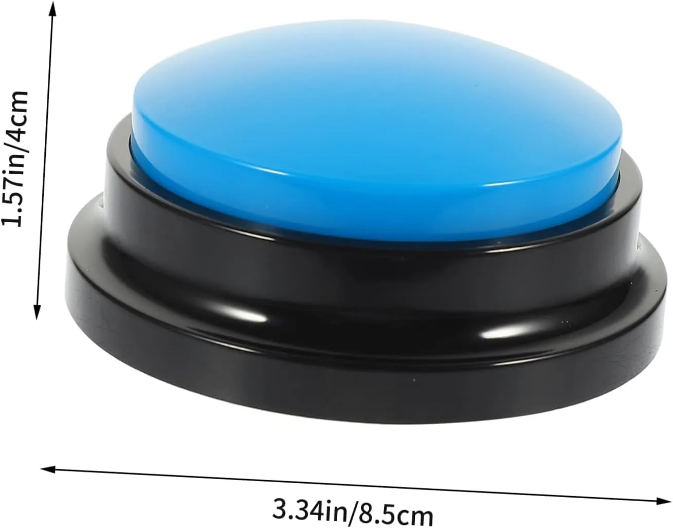 NOLITOY 3pcs Plastic Dog Voice Recording Dog Training Clickers Talking Button Puppy Toy