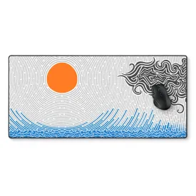 Ocean Wave Desk Mat