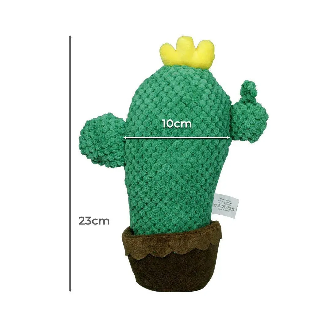 PaWz Big Green Cactus Dog Toy