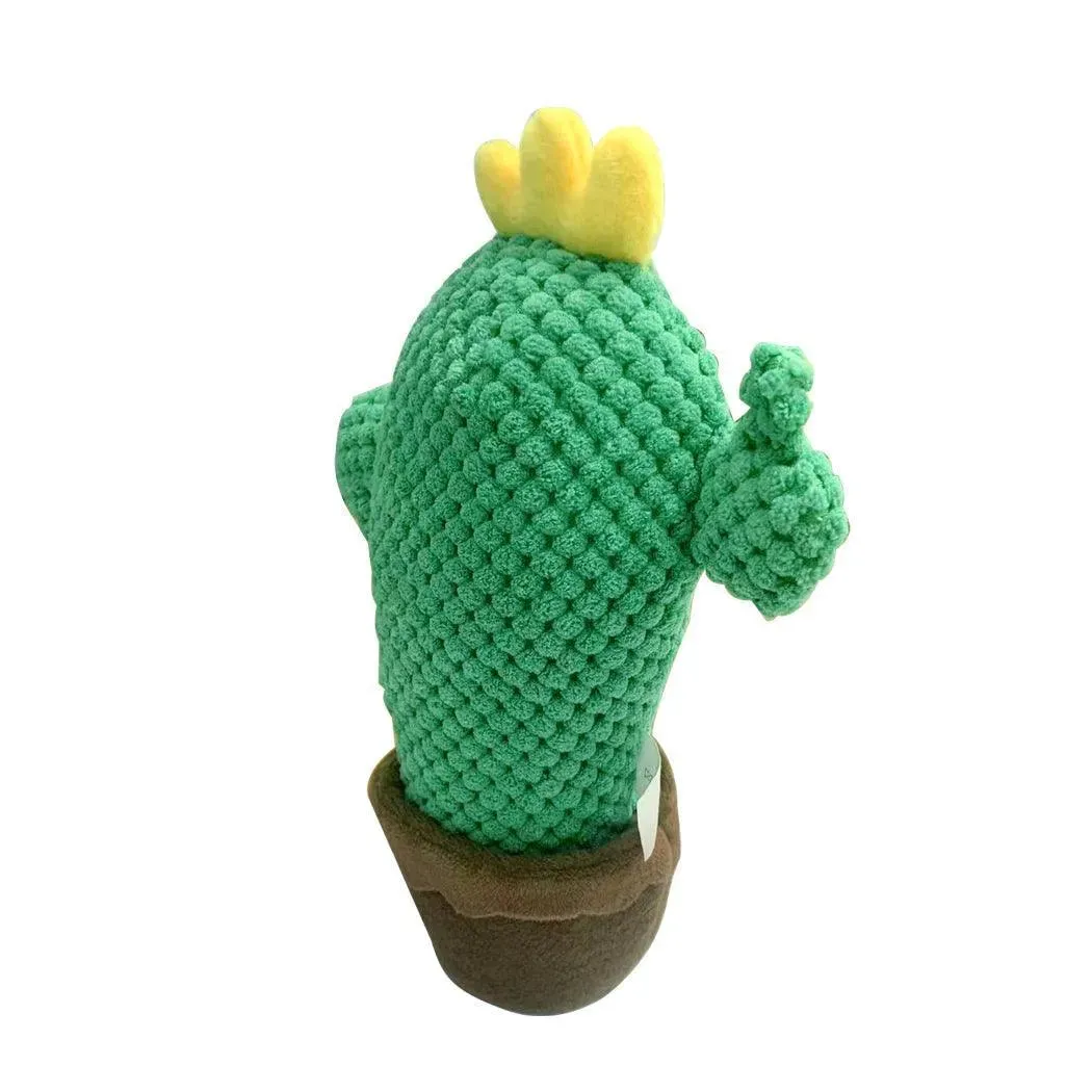 PaWz Big Green Cactus Dog Toy