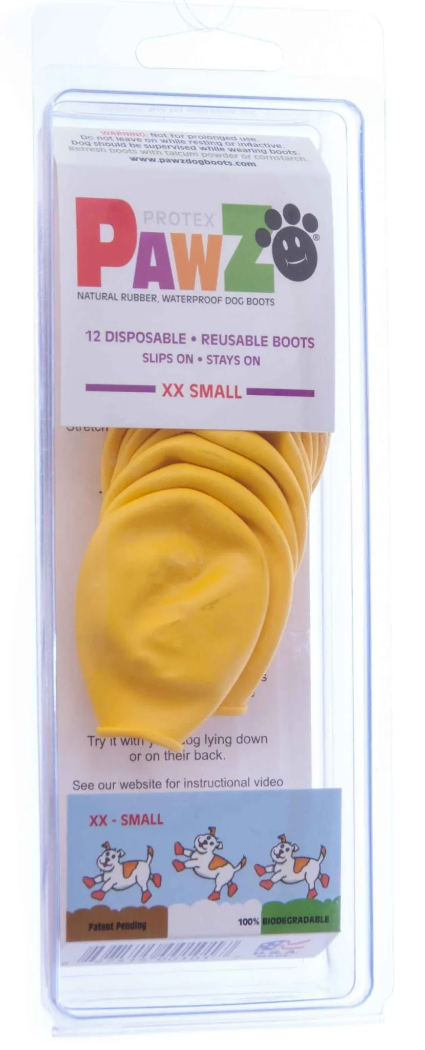 PawZ Dog Boots, 12 pk