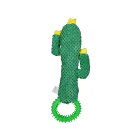 PaWz Green Ring Cactus Dog Toy