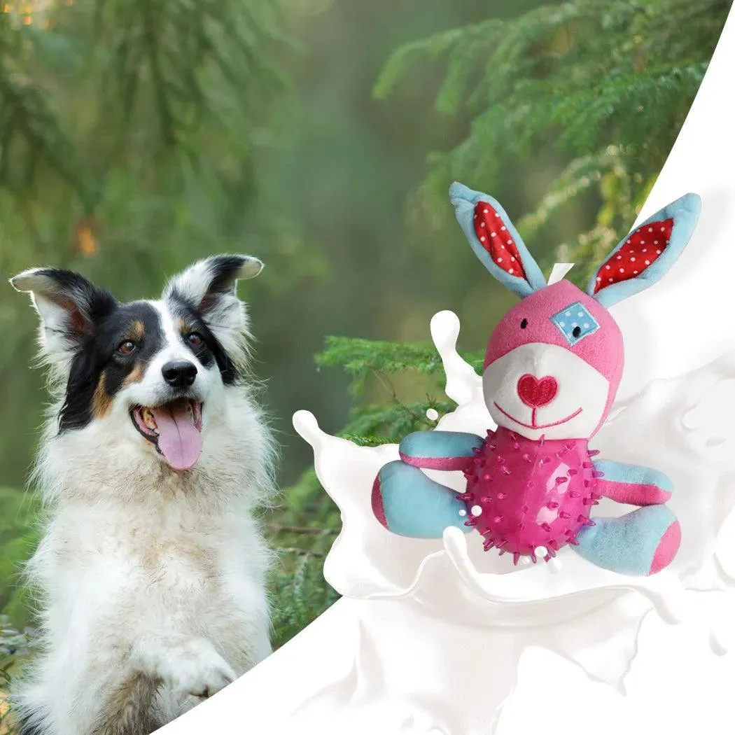 PaWz Pink Bunny Dog Toy