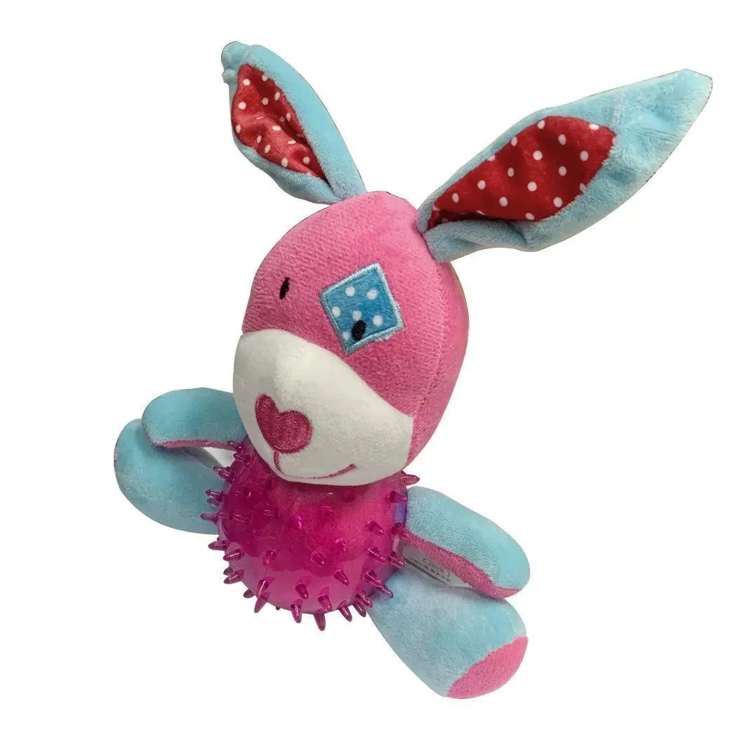 PaWz Pink Bunny Dog Toy