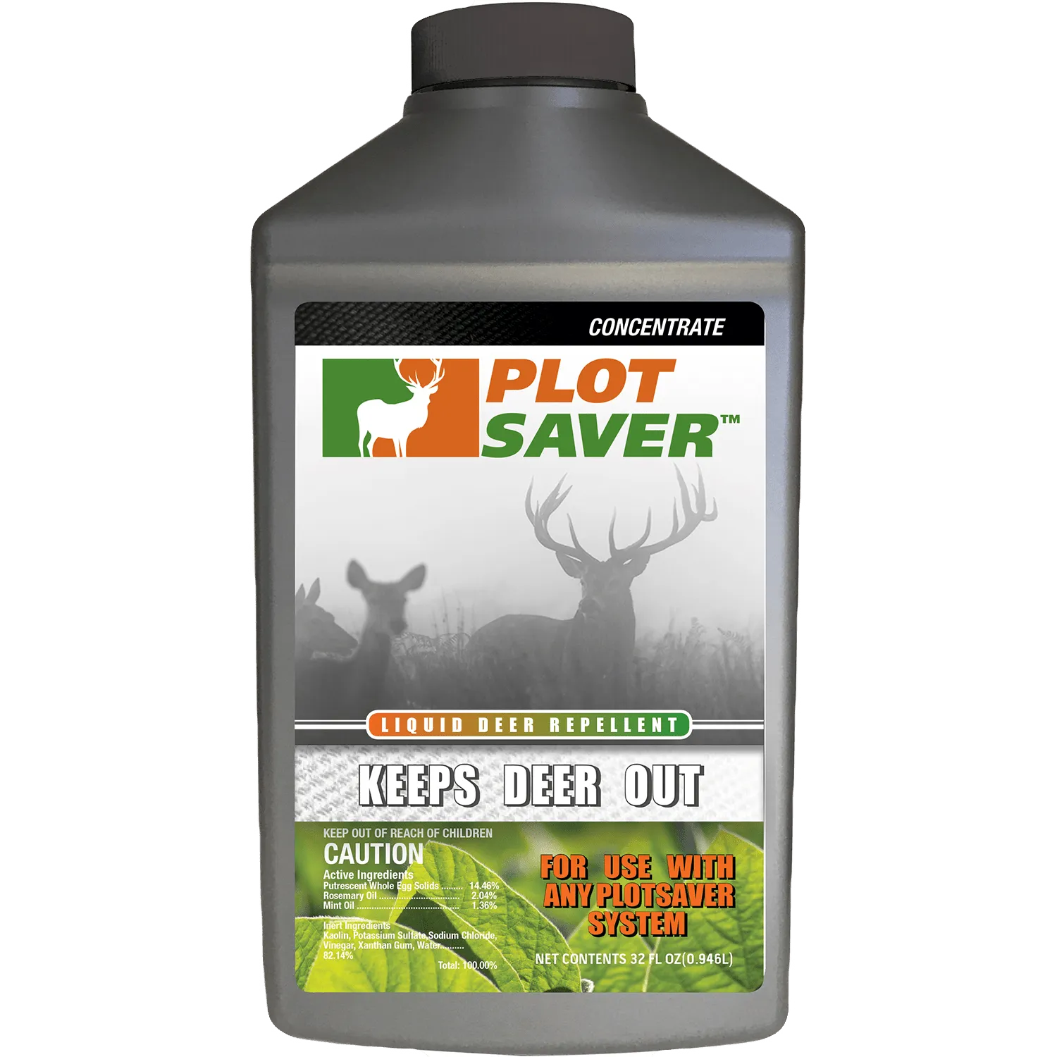 PlotSaver™ Deer Repellent Concentrate  |  1 qt