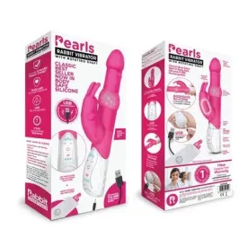 Rabbit Essentials Rechargeable Pleasure Pearls Rabbit - Hot Pink